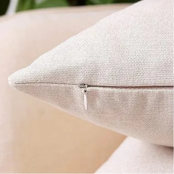 Bohemian Pattern Pillow Cover In Beige - Picture 3 of 4